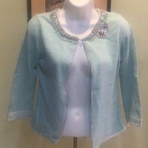 Vintage Free People Open Cropped Sweater